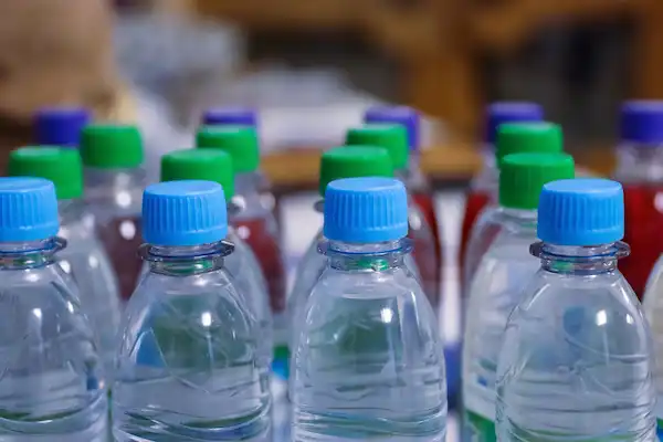Botellas de agua